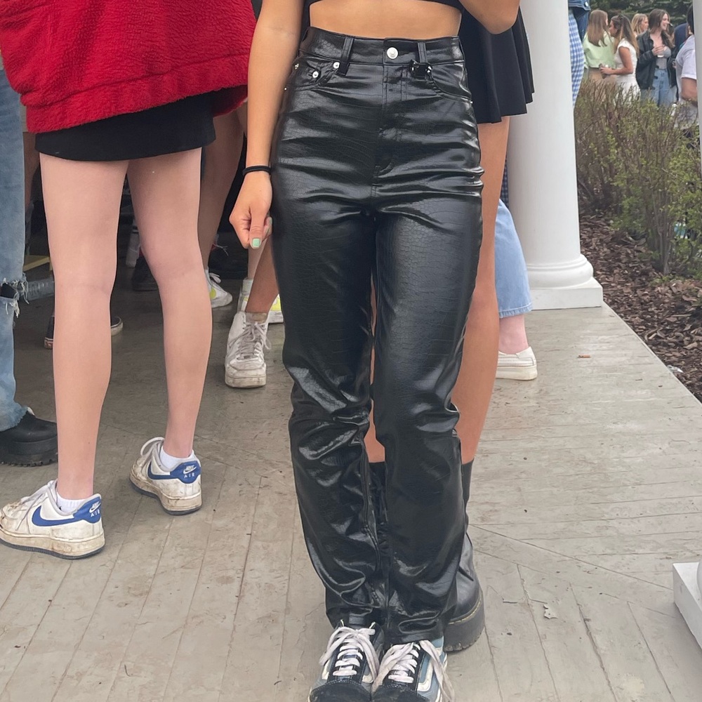 Leather pants